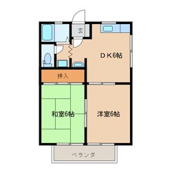 ハイツメルシーの物件間取画像